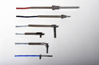 Push-in and Screw-in Resistance Thermometers with Connection Cables
