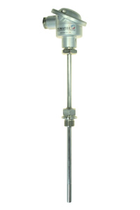 Einschraub-Widerstandsthermometer Form B nach DIN 43765 mit Anschlusskopf <br> Form B nach DIN 4372