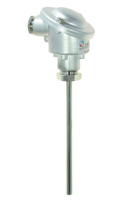 Widerstandsthermometer nach DIN 43769 mit Anschlusskopf <br>Form B nach DIN 43729